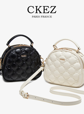【CKEZ官方正品】包包女式2025新款时尚百搭斜挎包手拎菱格单肩包