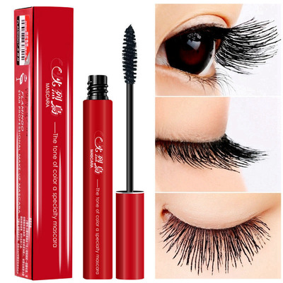 正品火烈鸟睫毛膏超长拉长加长加密防水防汗不晕染浓密卷翘不脱妆
