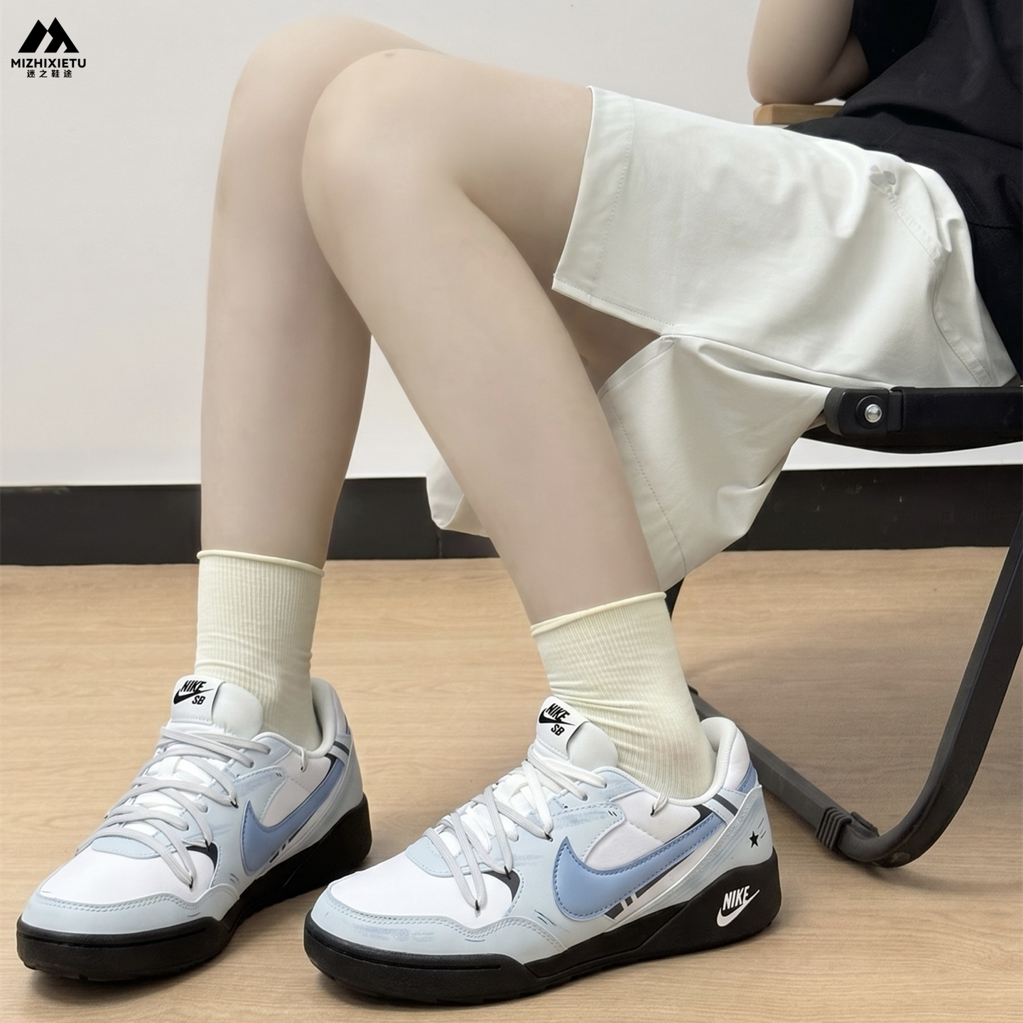 球鞋定制 Nike Terra Manta 清蓝白序小众百搭情侣男女子休闲鞋