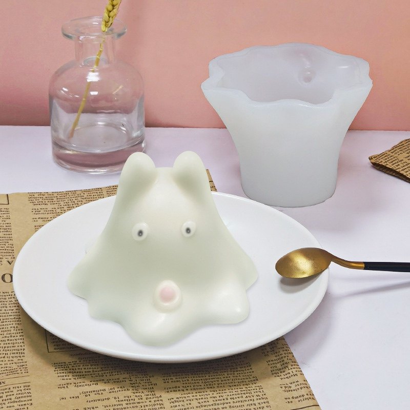 网红猫咪奶冻硅胶模具抖音同款小猫嘤嘤怪果冻布丁做白凉粉钵仔糕