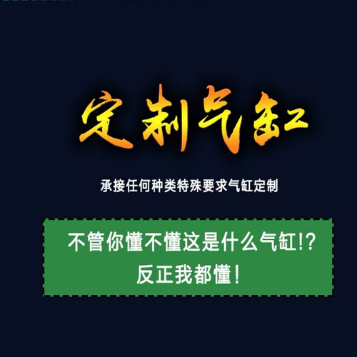定做气缸QGB DSBC SC MAL SDA MI DNC MDBB TN等各种非标气缸订做