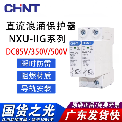 正泰直流浪涌保护器NXU-2P