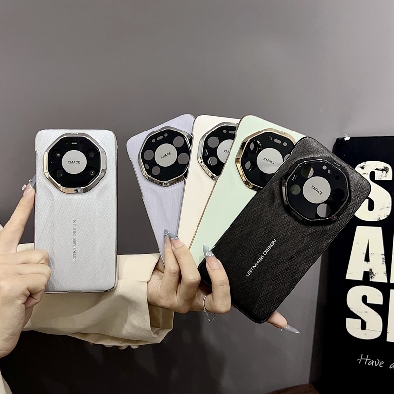 适用华为Mate80promax手机壳秒变金丝银锦纹简约商务个性创意防摔Mate80男女款保护套潮