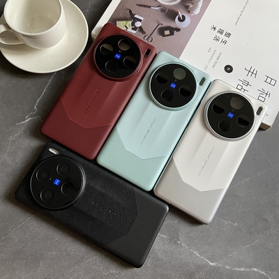 适用vivo x100spro手机壳简约商务个性创意拼接皮纹秒变非凡大师x200pro全包镜头x100ultra男女防摔保护套潮