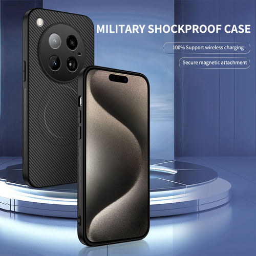 简约商务个性创意肤感碳纤维纹磁吸适用传音infinix Zero40/30手机壳防摔男女款保护套潮