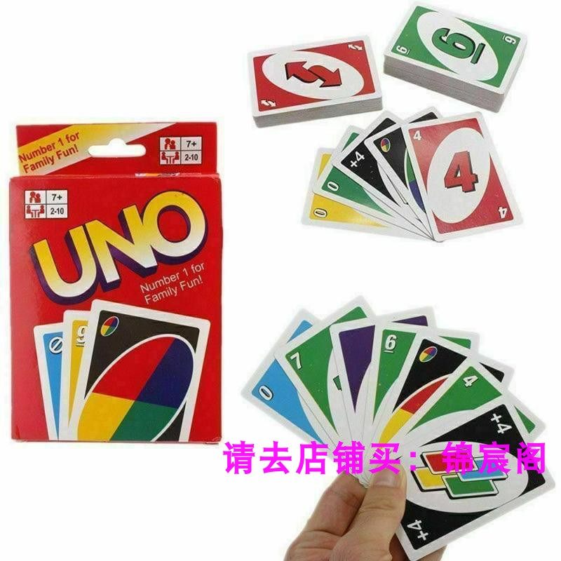 레크리에이션 표준 108 PLAYG FUN 카드 UNO 카드 게임 FAMI