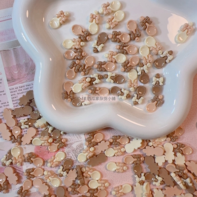仿真食玩diy手机壳奶油胶