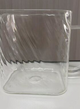 巴森养生1升D1壶高硼硅玻璃壶配件壶身办公室防爆烧水泡茶方壶