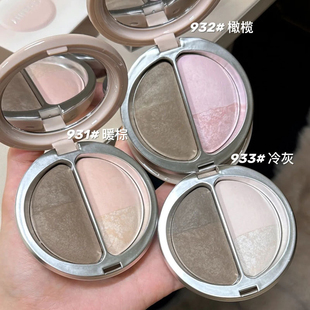 适配各肤色！诗佩妮烤粉柔色修容高光一体哑光珠光提亮面部鼻影女