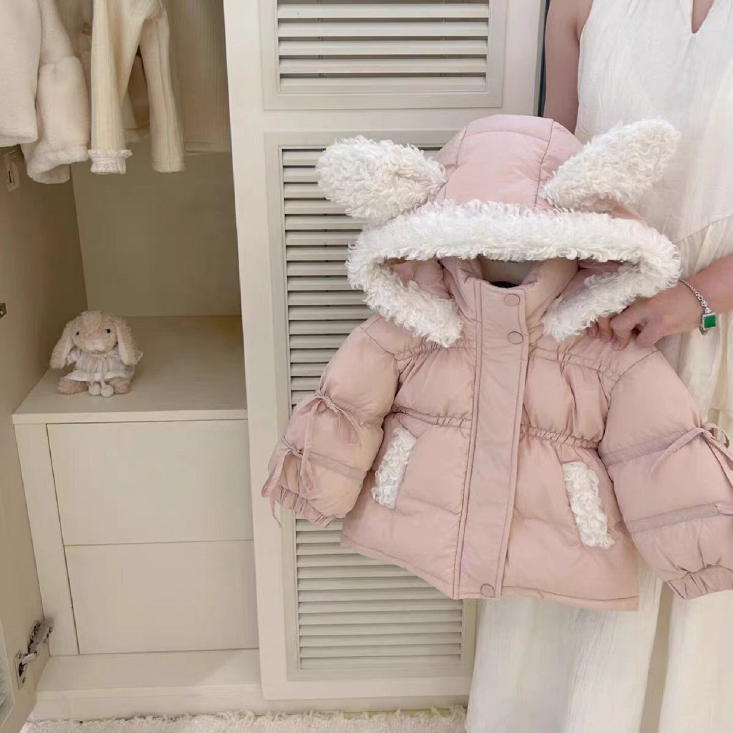 婴儿公主棉衣女宝宝棉袄加绒棉服