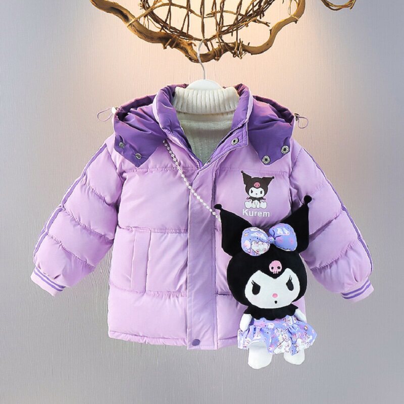 女童棉衣冬季儿童羽绒棉服厚棉袄