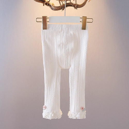 纯棉女童春秋打底裤婴儿大屁屁裤