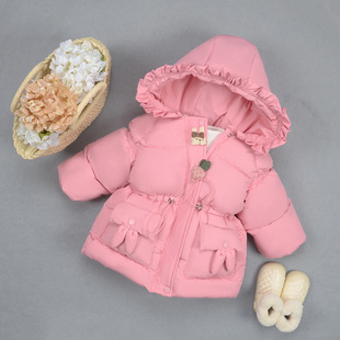 洋气女童棉衣冬装2025新款小女孩棉袄外套女宝宝加绒加厚羽绒棉服