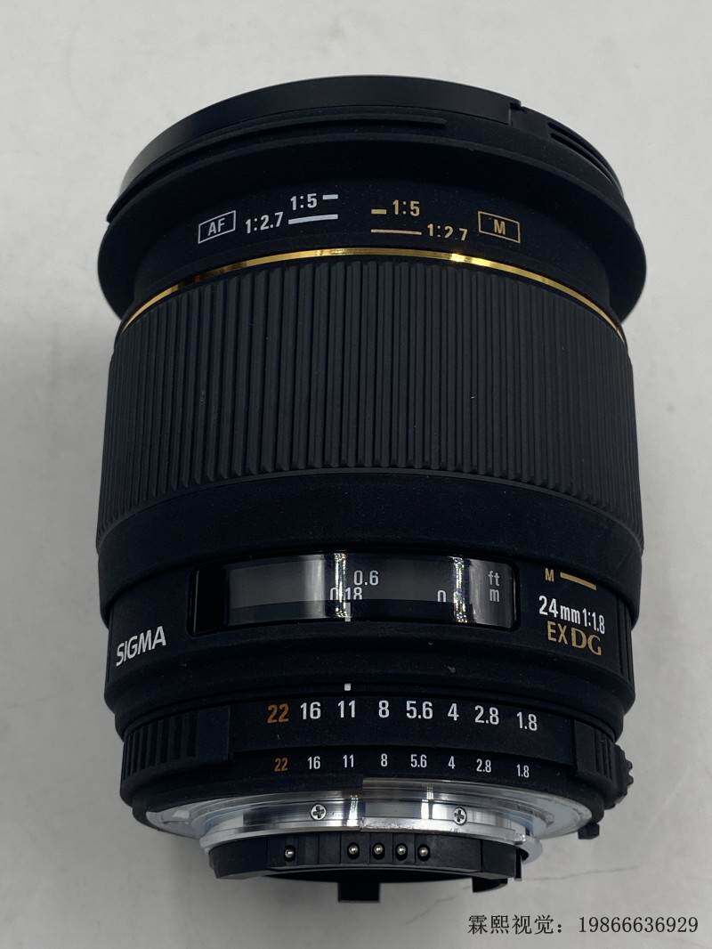适马sigma 24mm1:1.8广角大光圈定焦微距全画幅单反镜头95新 询价