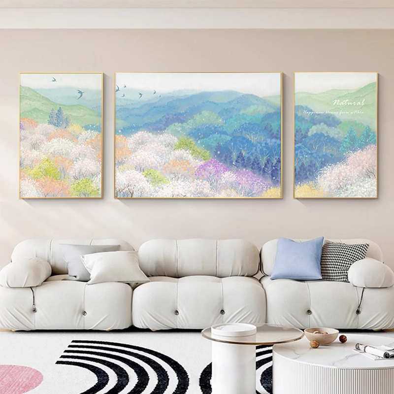 钻石画2025新款治愈系贴钻十字绣