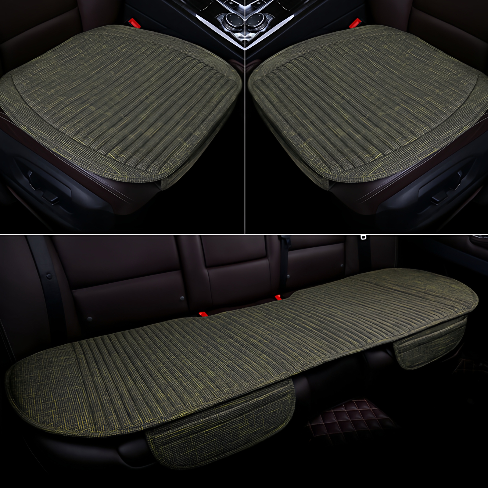 2025新款汽车坐垫四季通用高级感座椅垫单片女士女神男士通风透气