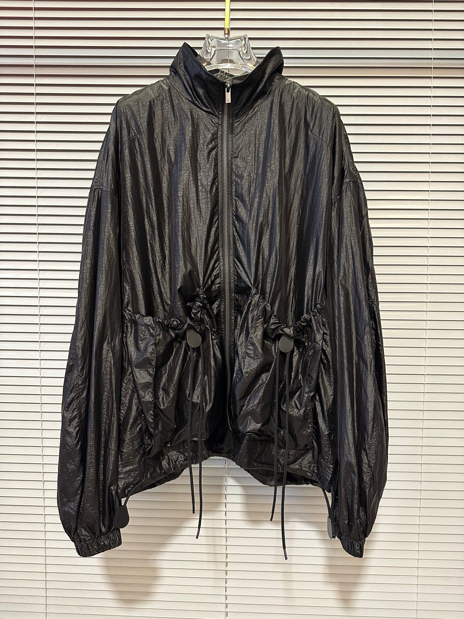 春装韩版宽松大版男士风衣潮牌情侣款简单百搭可收腰外套上衣男