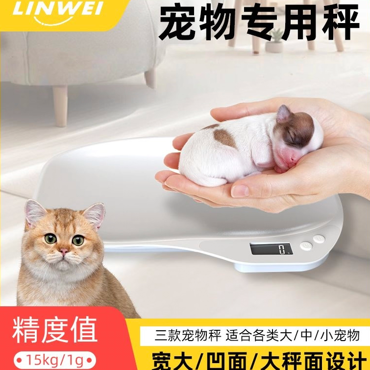 小型宠物体重秤多单位幼犬称重器