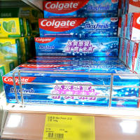 Free shipping for genuine imported Colgate MAX FRESH Cold toothpaste 160G purchased in Macau thumbnail 5