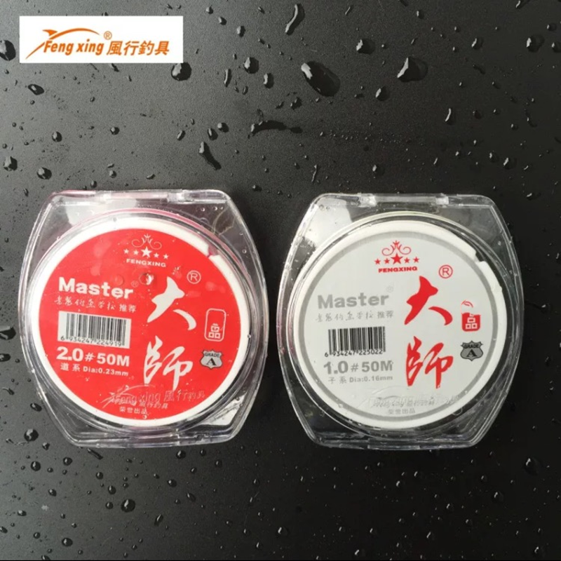 老鬼风行 老鬼官方旗舰 正品 经典款大师钓鱼线 主线 子线50米