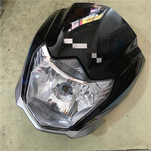 适用轻骑铃木摩托车新骏驰GT125X导流罩QS125-5G-5H大灯玻璃头罩