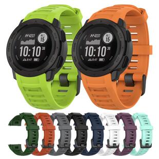 Solar官方款 腕带 Instinct2 适用佳明本能Instinc硅胶表带Garmin