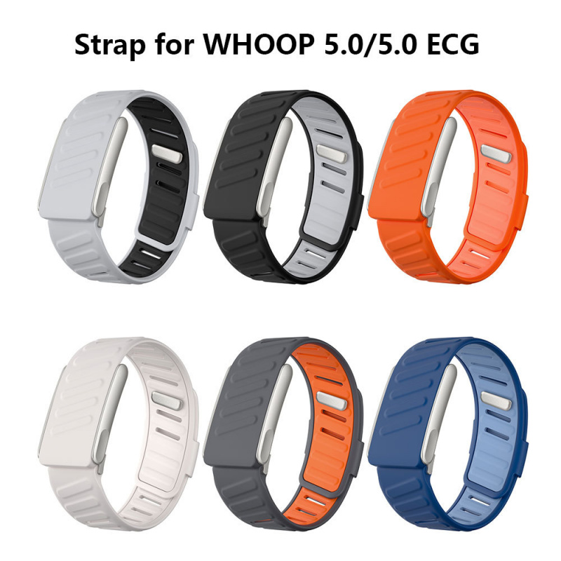 适用Whoop5.0双色心率款表带官方