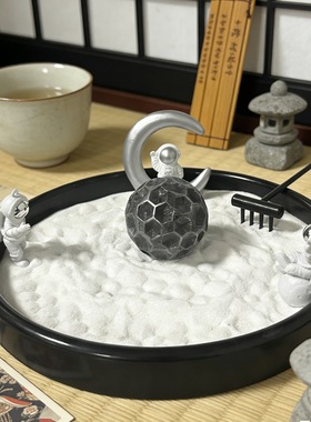 Zengarden月球宇航员沙盘微景观