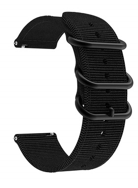 24mm适用松拓Suunto 9/9Bro/7/D5 Spartan尼龙三环扣表带替换腕带
