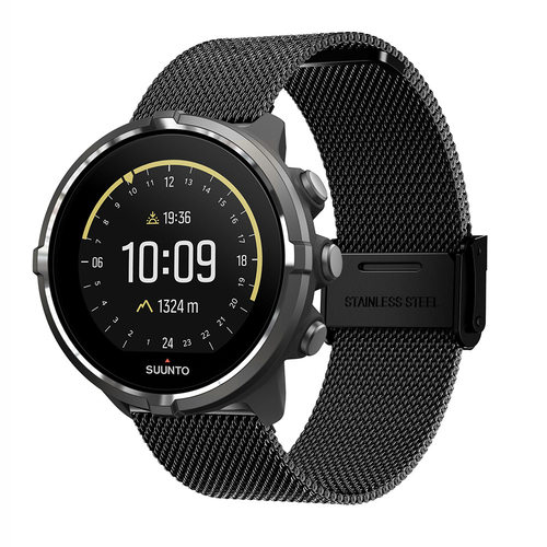 24mm米兰卡扣表带适用松拓Suunto