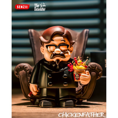 SENZII千記商行-炸鸡教父站姿黑