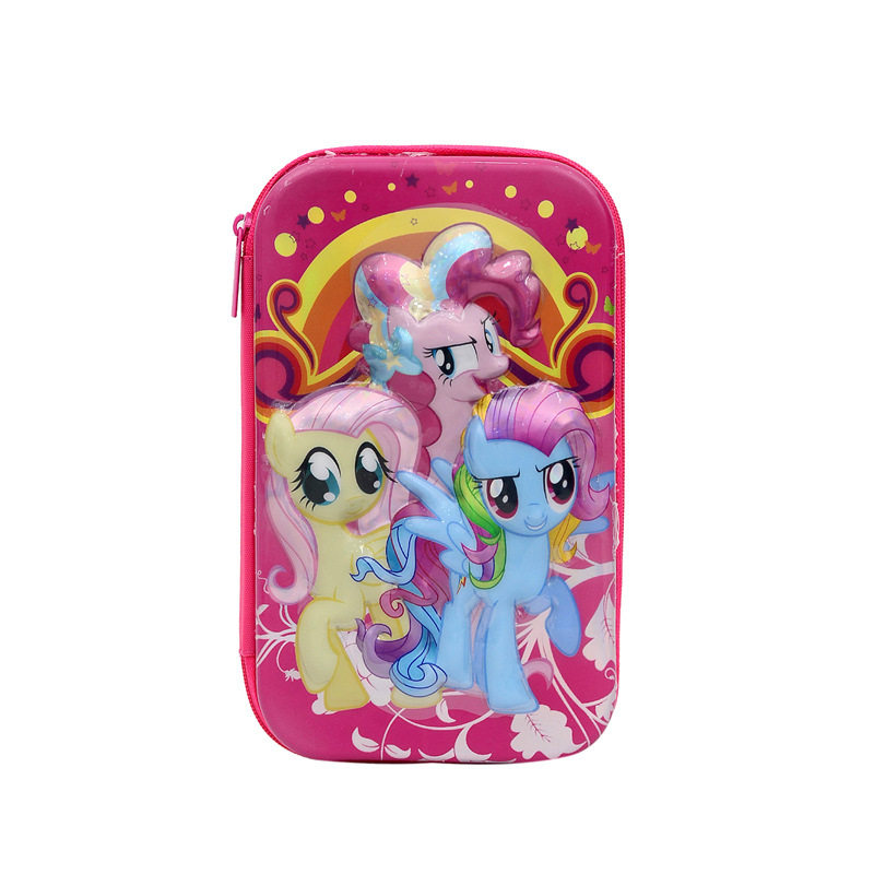 3D 입체 유치원 필통 EVA 초등학생 필통 남성 필통 대용량 여성 경량 조용한 단단한 표면