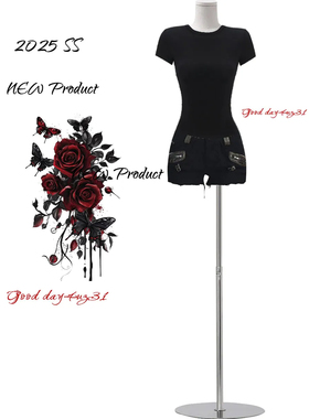 大码美式复古口袋设计感牛仔短裤女夏季新款街头百搭显瘦毛边热裤