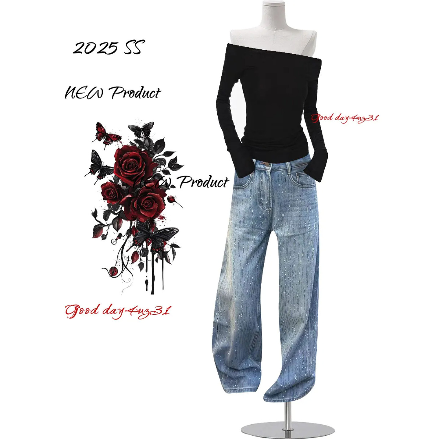 大码美式复古满天星烫钻牛仔裤女春季新款街头时尚穿搭设计感长裤,女装/女士精品,大码裤装,淘宝优惠券,粉丝福利购,淘宝优惠卷