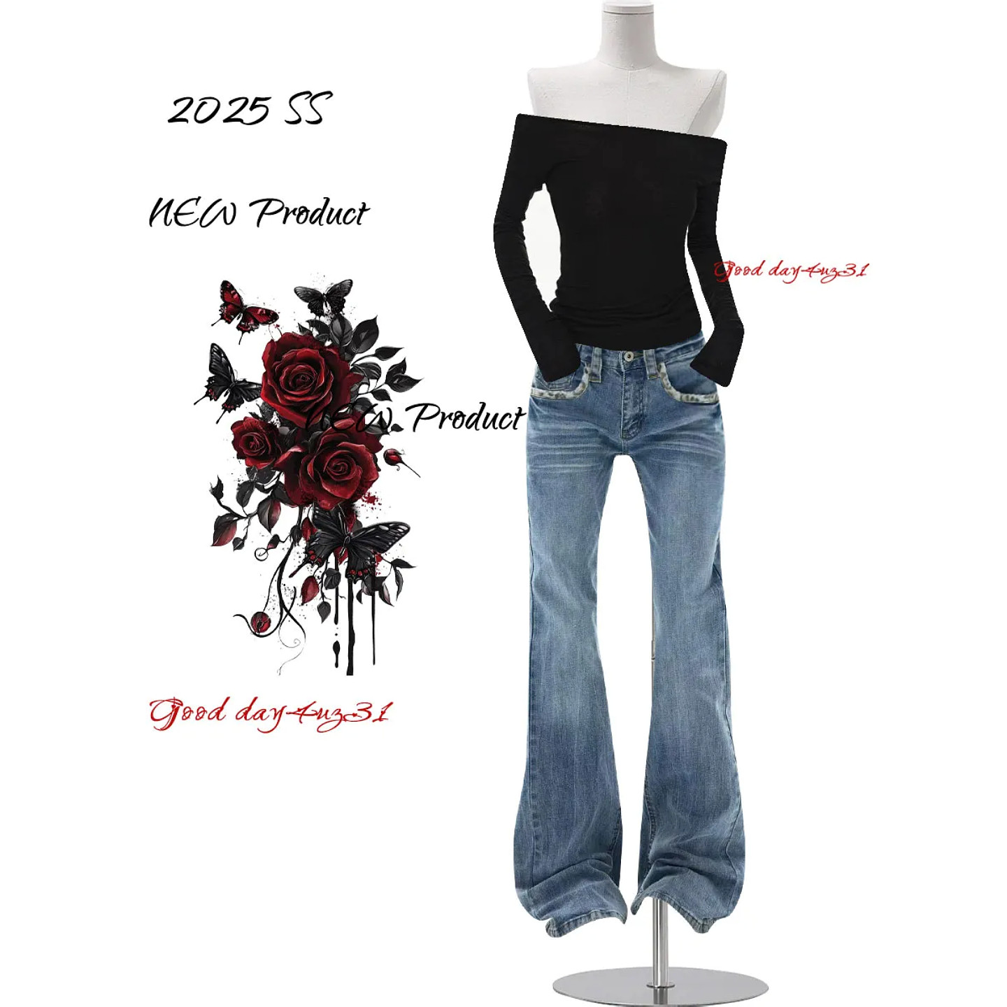 大码美式复古口袋设计感微喇牛仔裤女春季新款街头低腰显瘦喇叭裤,女装/女士精品,大码裤装,淘宝优惠券,粉丝福利购,淘宝优惠卷