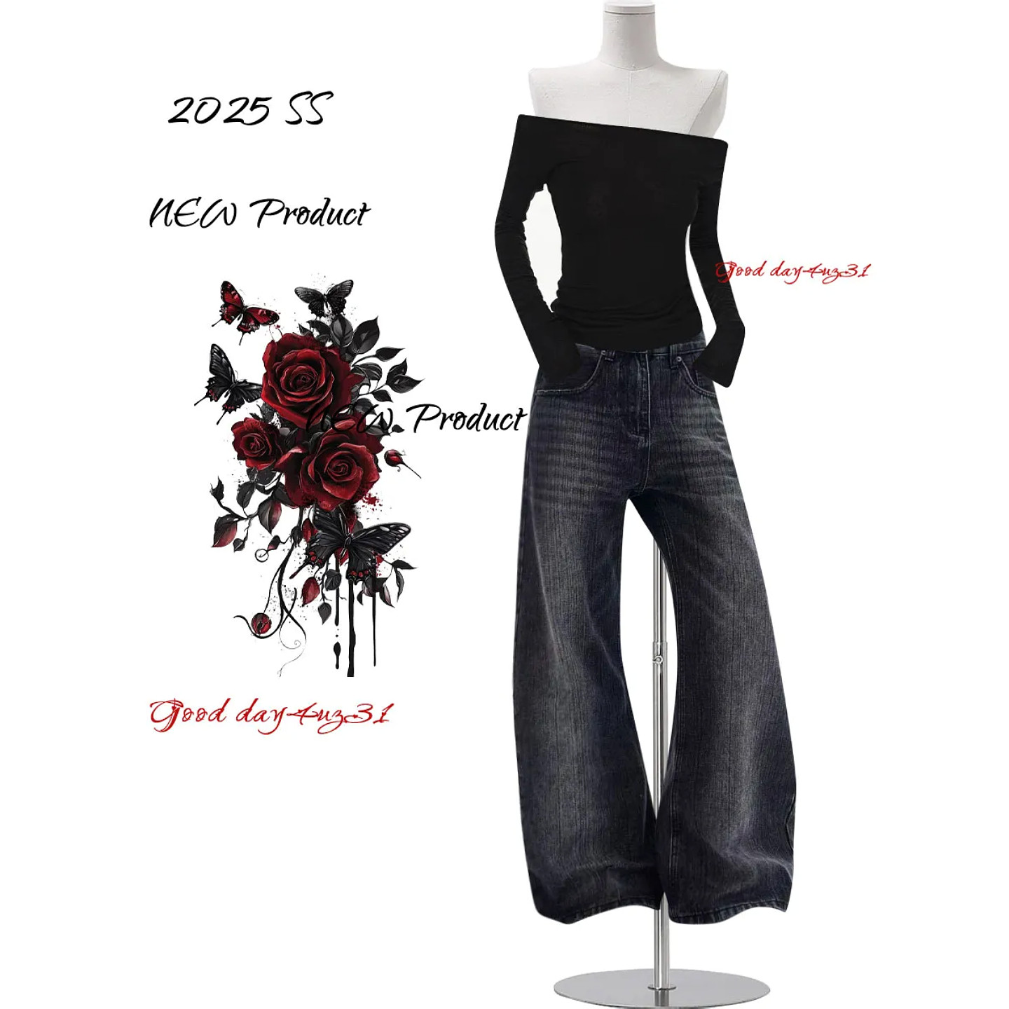 大码美式复古水洗做旧阔腿牛仔裤女2026新款街头宽松显瘦弯刀长裤,女装/女士精品,大码裤装,淘宝优惠券,粉丝福利购,淘宝优惠卷