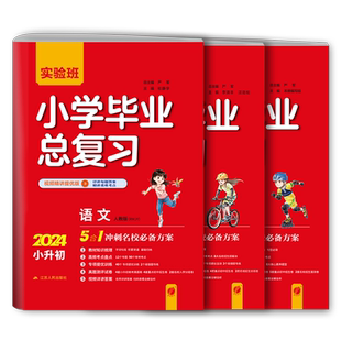 2026实验班小学毕业总复习小学语文数学英语通用小升初总复习升学教材配套用书知识大盘点人教版译林衔接练习题真题卷全套暑假作业