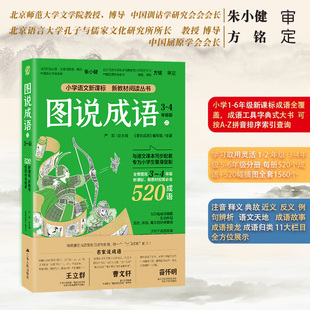 图说成语2 注音版3-4年级语儿童文学读物学前写话训练幼小衔接三四年级小学520成语造句例句辨析典故书畅销书籍排行榜正版