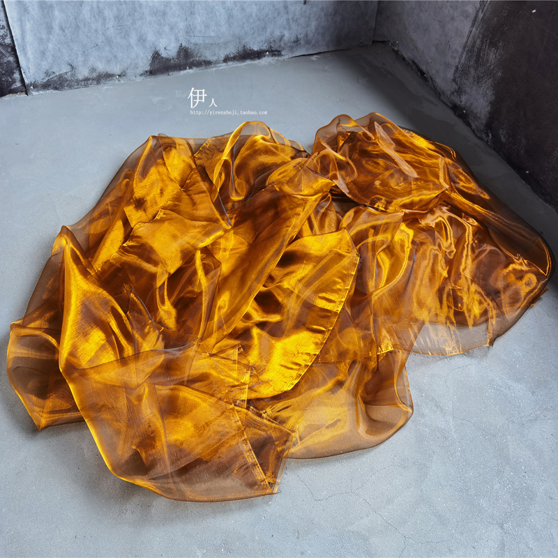 伊人网纱服装欧美肌理