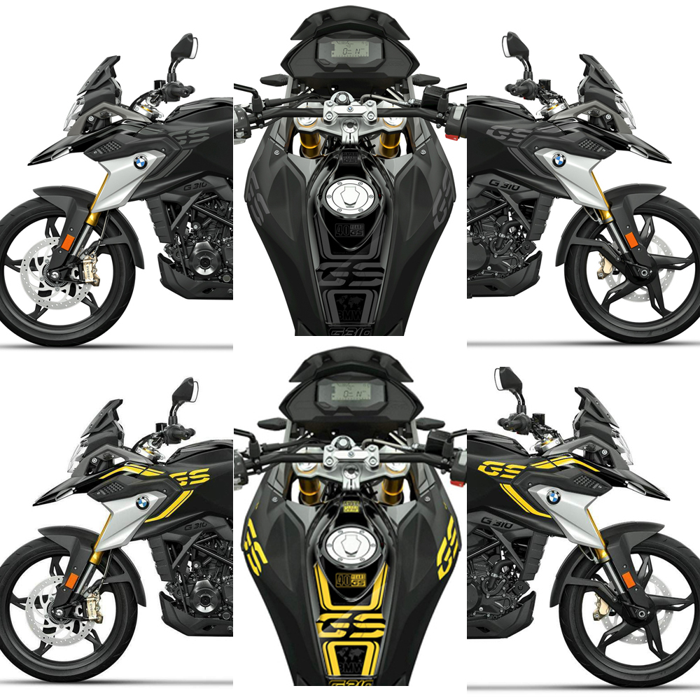 G310GS宝马40周年全车贴油箱贴