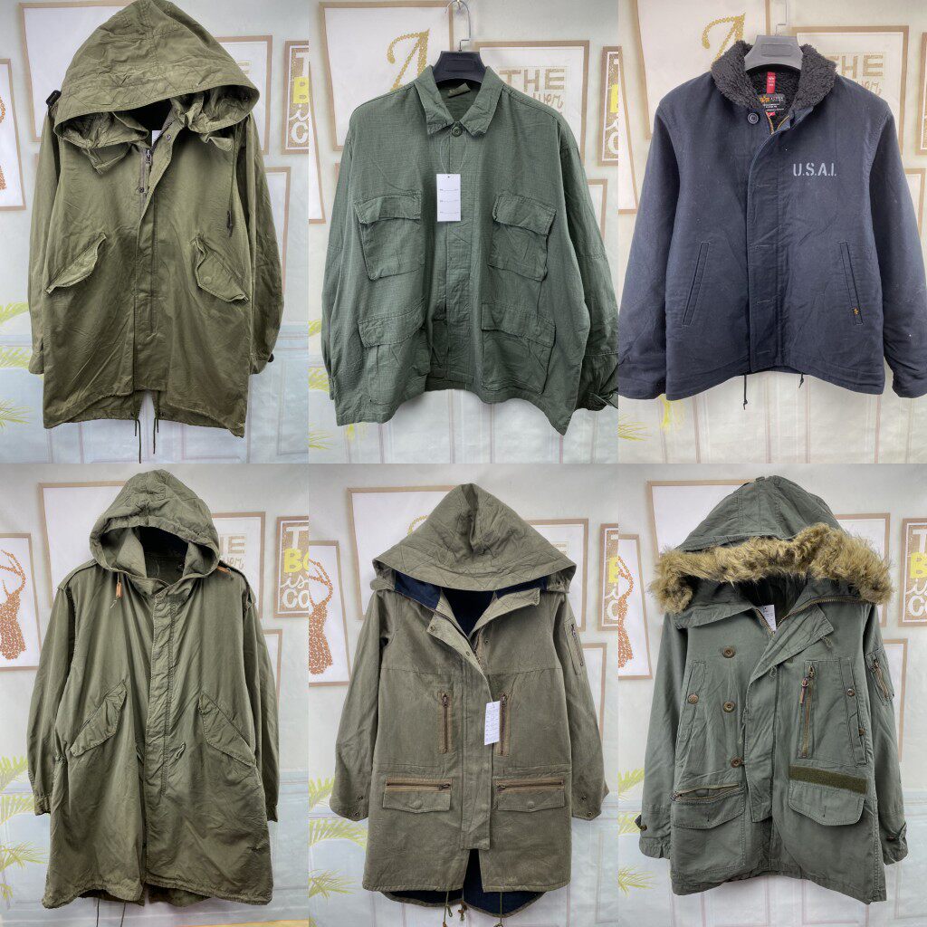 vintage古着美系M65秋冬民用军装猎人工装迷彩夹克户外服外套D88