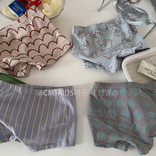 男童纯棉韩版四角内裤男宝宝内裤
