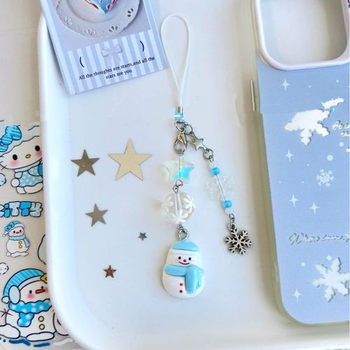 【可爱的冬日呀】ccd挂绳手作串珠自制少女心ins风手机链可爱咕挂