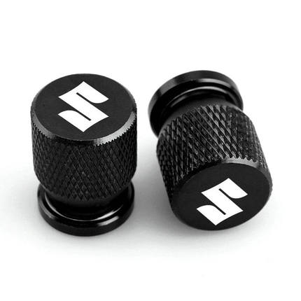 适用铃木UY125 UU125 UE125 改装铝合金气门芯盖 轮胎气嘴帽 配件