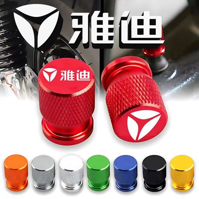 雅迪冠能T60-D电动车个性气嘴帽创意改装轮胎气门芯盖装饰帽通用