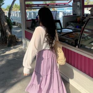 DEMA小德玛 镂空针织防晒开衫女春秋新款设计感修身显瘦上衣外套