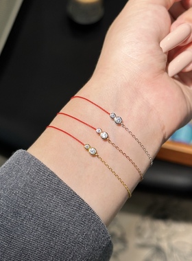 转运礼物法国本命年半链圆钻