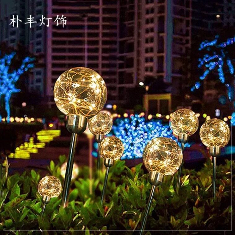 led圆球发光户外防水亮化工程灯