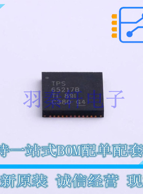 专业电源管理(PMIC) TPS65217BRSLR QFN-48-EP(6x6) TI 全新原装