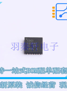 时钟发生器/频率合成器/PLL CDCI6214RGET VQFN-24-EP(4x4) TI 全